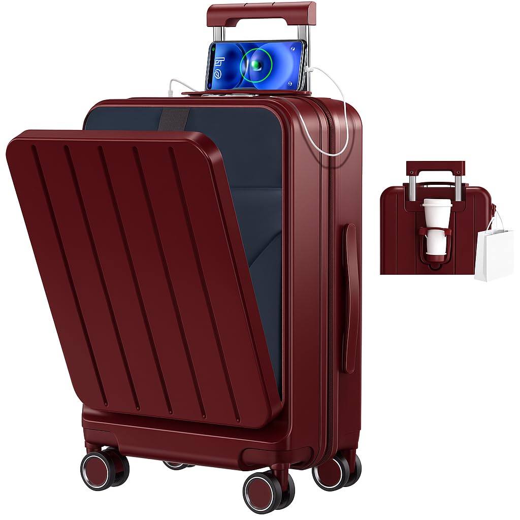 Amazon | [LAZARA] スーツケース 拡張機能付き キャリーケース